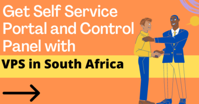Get Self Service Portal and Control Panel with VPS in South Africa