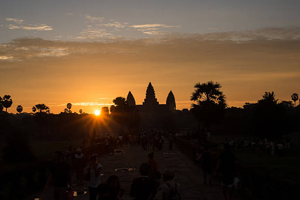 sunrise in Angkor Watsunrise in Angkor Wat