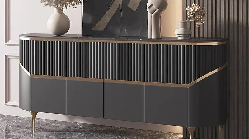 modern console table