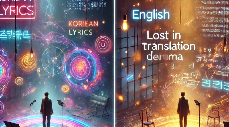 Korean Lyrics vs English Translations The Lost in Translation Dilemma