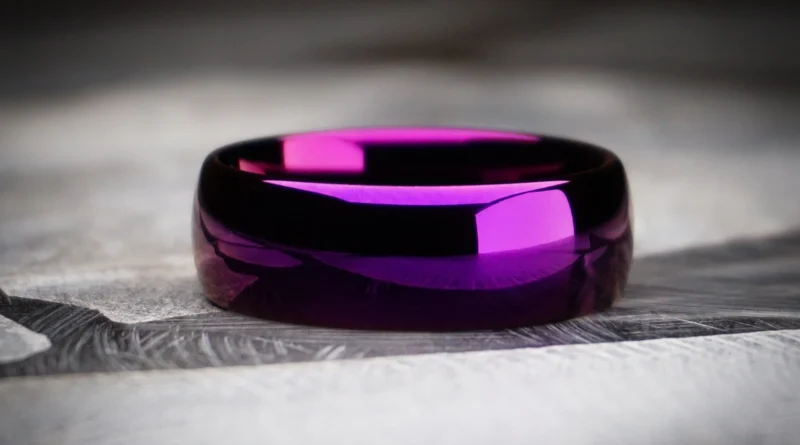 Men's Purple Rings