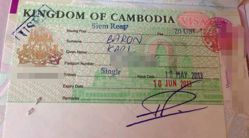 CAMBODIA VISA FOR KENYAN AND LIBERIAN CITIZENS