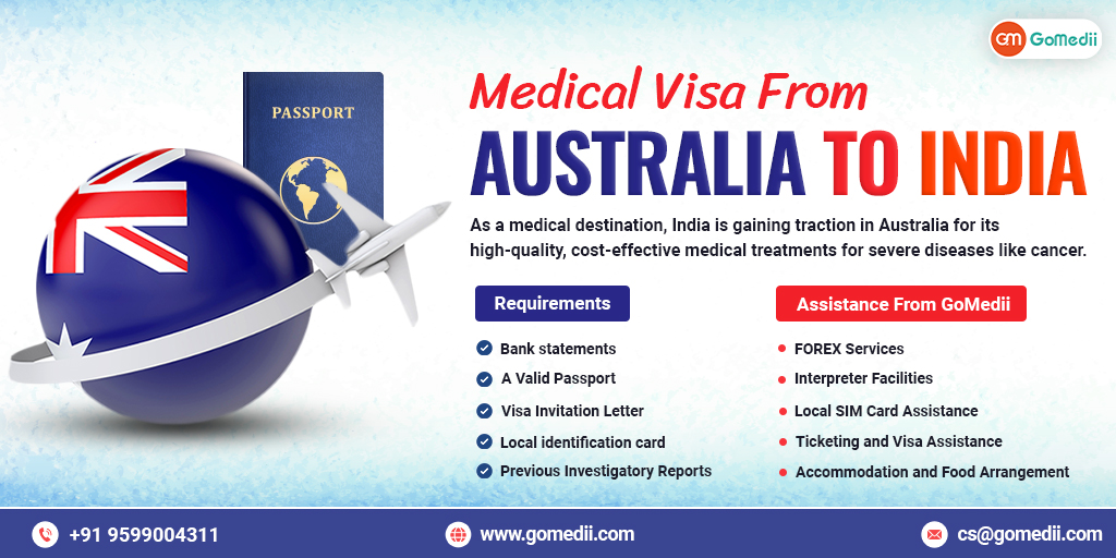 Medical Visa for India and Indian Visa From Australia