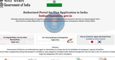 Indian e-Visa Application Process & Online Portal