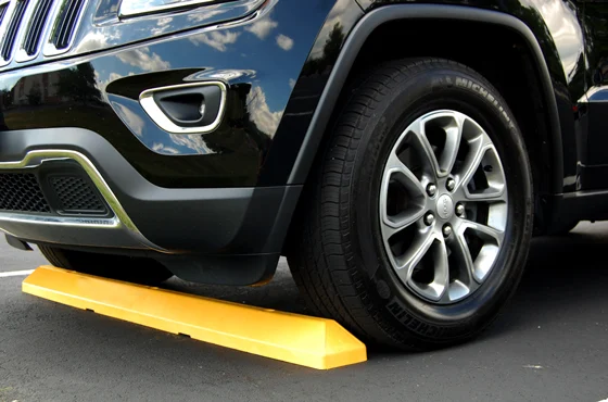 Commercial parking blocks
