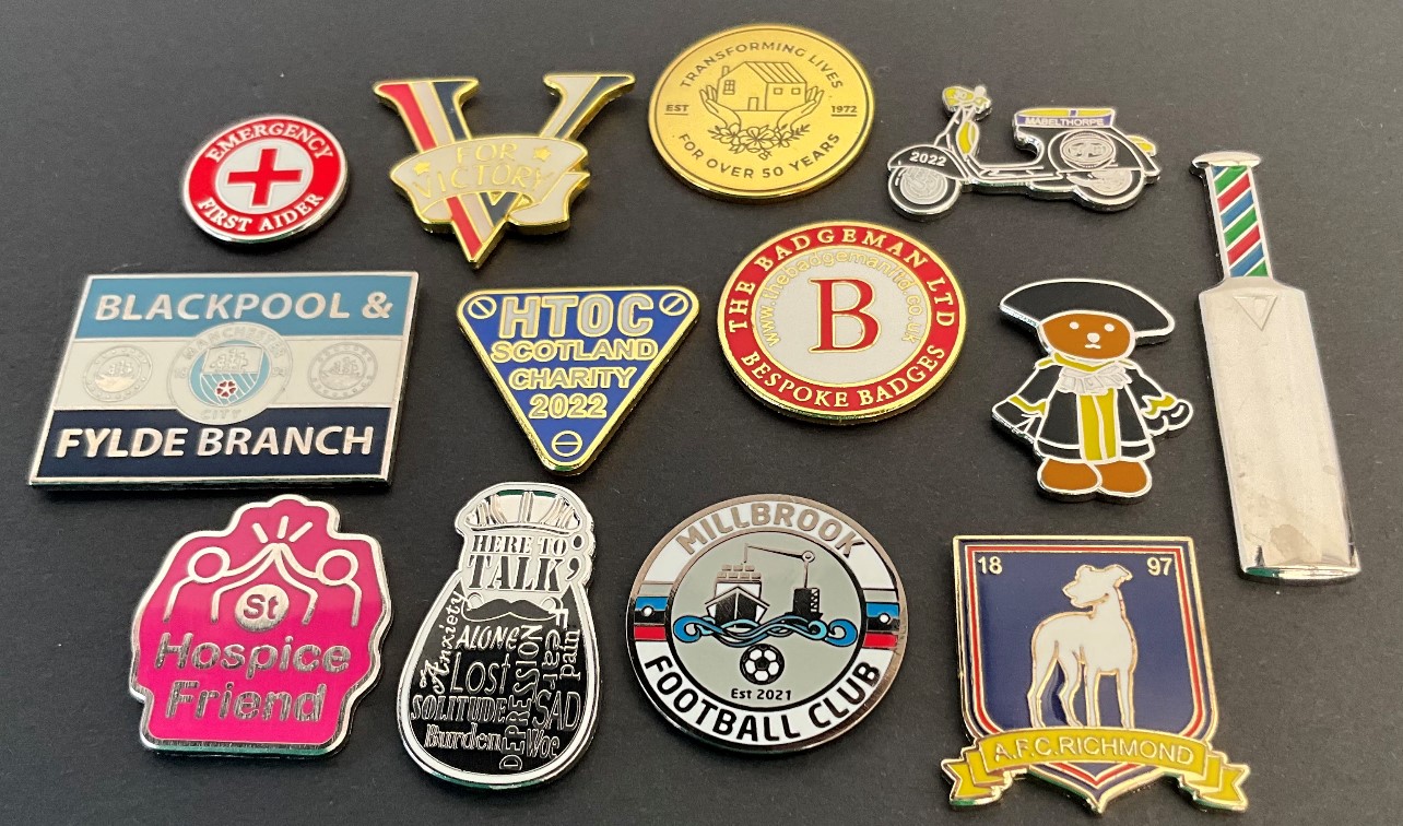 custom metal badges