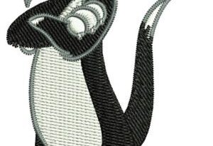 Sylvester Cat Embroidery Digitizing Service for Custom Apparel