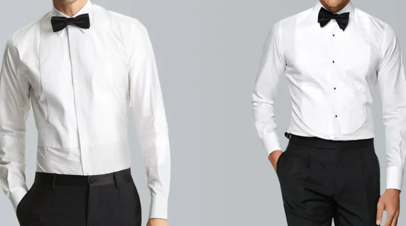 tuxedo shirts for men