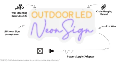 Custom Outdoor Neon
