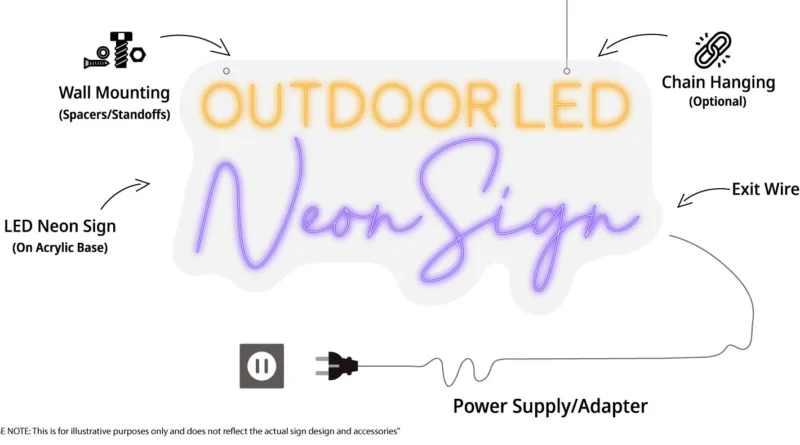 Custom Outdoor Neon