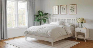 bed frame queen