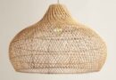 outdoor rattan lighting