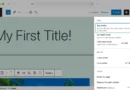 Wordpress website editor