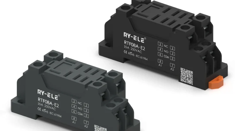 DIN Rail Relay Socket