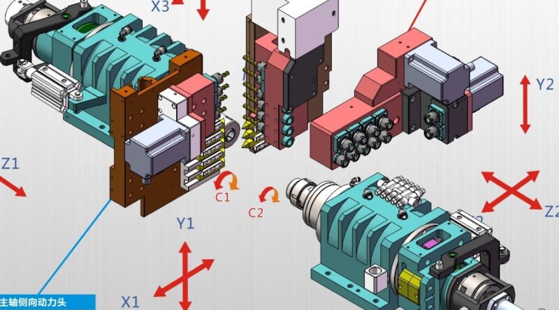 swiss type lathe machine
